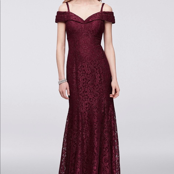 R&M Richards Dresses & Skirts - R&M Richards Merlot Evening Gown